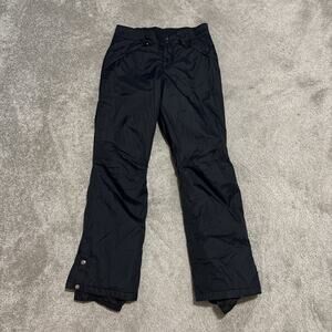 Columbia Mens Medium Black Insulated Snow Pants Ski Snowboard Winter Outdoor